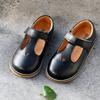 Formal Girls Dress Shoes for Holiday Party Baby Girl Shoes Low Heels Kids Genuine Leather Shoes Heart-shape Child Sneaker H06192