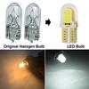 10Pcs T10 194 W5W Cob Silicone Shell Led Lights Car Width Light Door Light