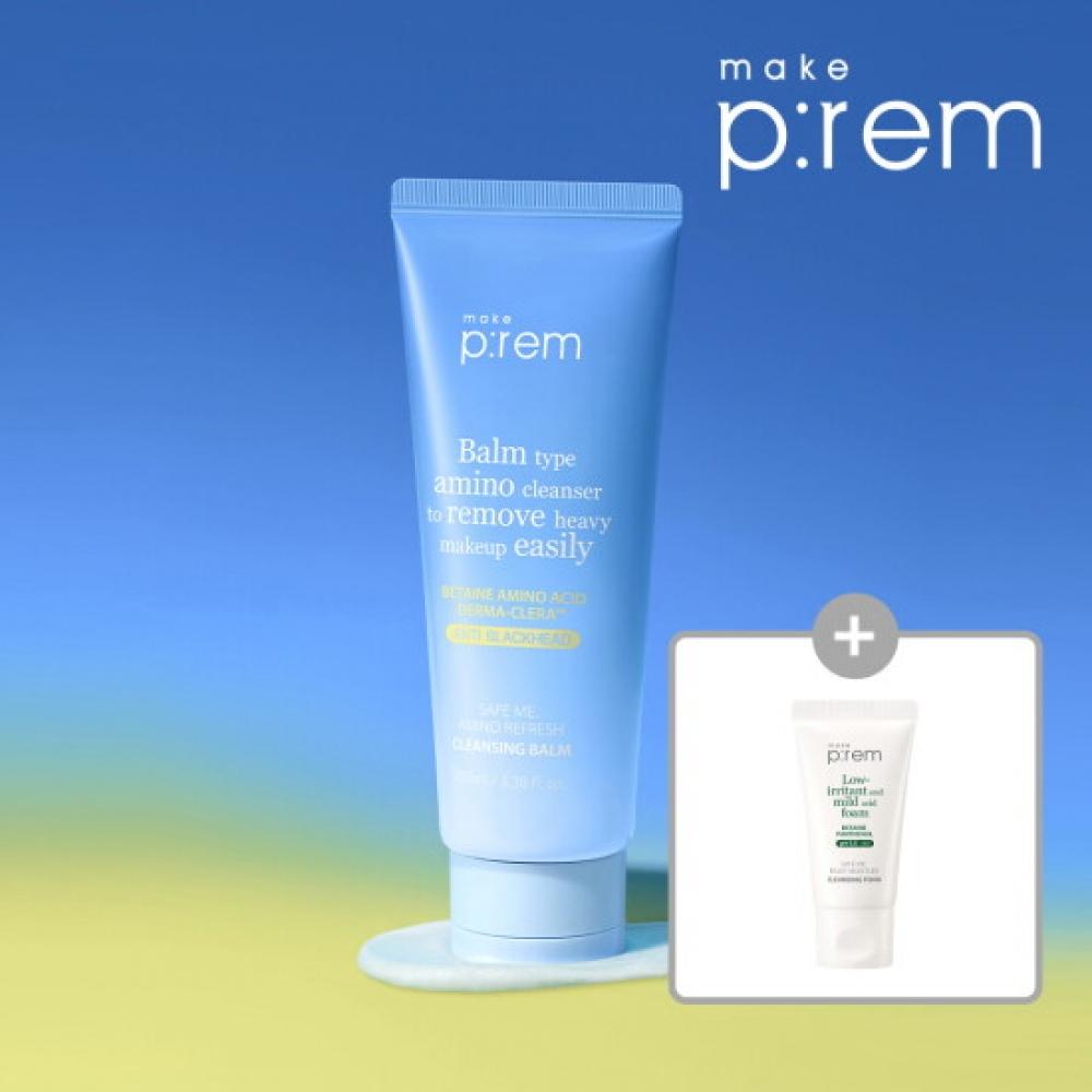 Makeprem Cleansing Balm Random Sunscreen Safe Me Amino Refresh 100ml 10ml