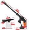 Rechargeable High Pressure Car Washer 70Bar Wireless Water Spray Guns Cleaning Guns Handheld Cleaner 20V Lithium Battery 1000W