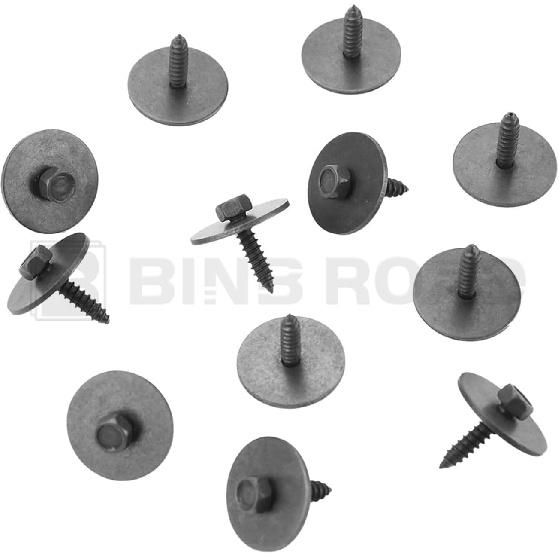 

10PC 0019906036 Under Cover Screw 4.8 * 19mm Under Engine Sheet Metal Screw Compatible with Mercedes Benz A C E S SL CLA CLK CLS GLA GLK Class W203