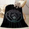 Manchester City Blanket Durable Comfort Perfect For Office Sofa Seaside For All Occasions Digital Print Unique Gift For Family And Friends Camping