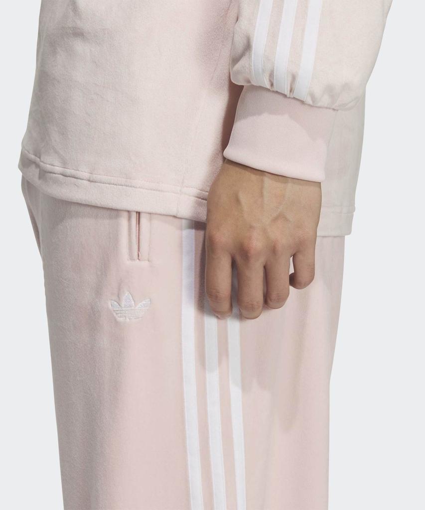 ADIDAS Firebird Velour Track Pants - Sandy Pink / Kq5484