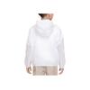 Nike Jacket Printed Logo Solid Color Breathable Hooded Kids Jackets White DX7482-803