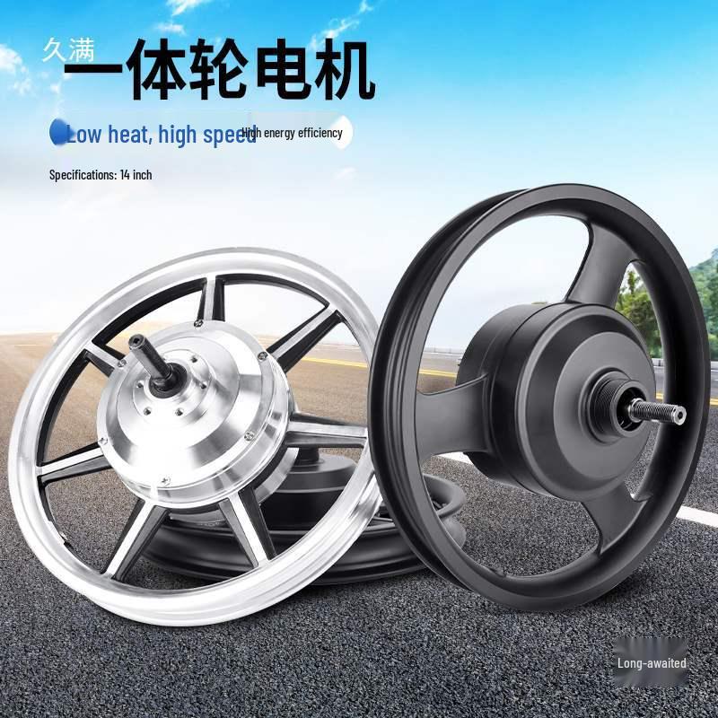 14" faltbares Elektrofahrrad Dual-Antrieb Nabenmotor 36V/48V 350W/400W/500W