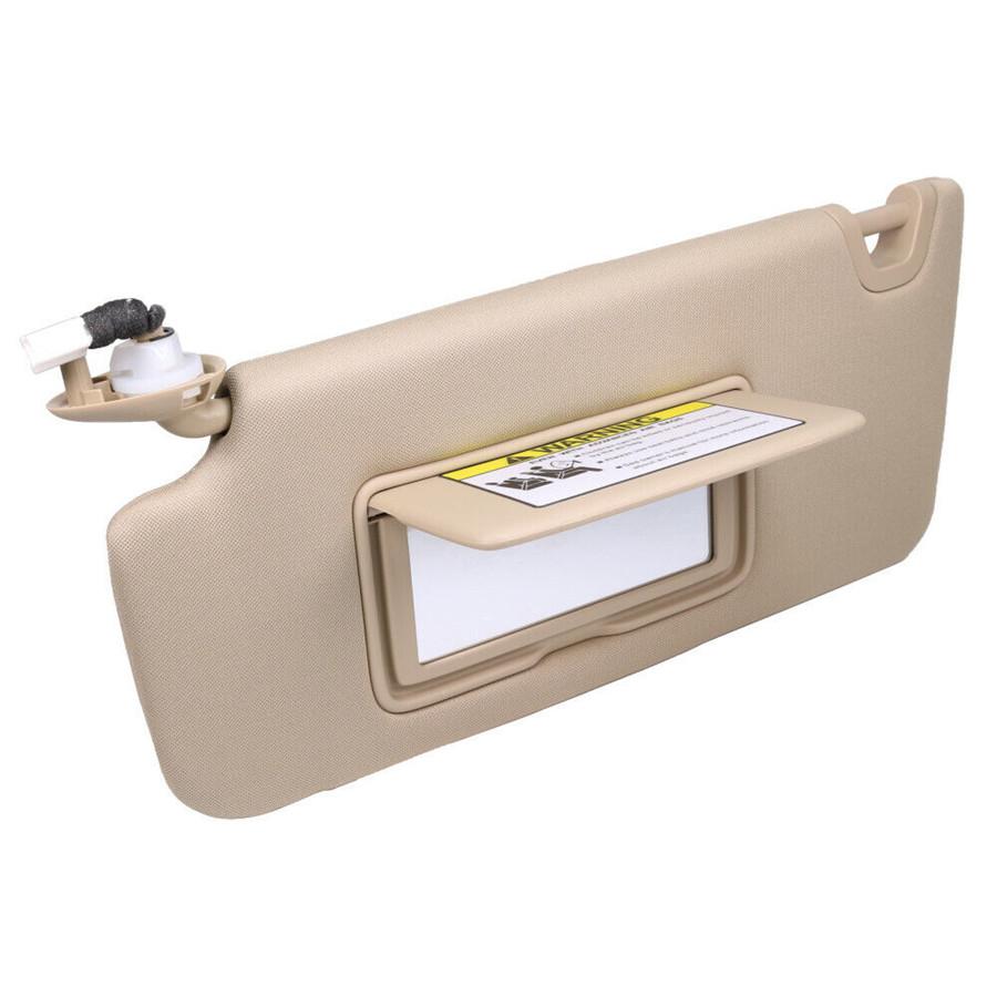 Left Side Sun Visor Beige For 08-12 Honda Accord 83280-TA5-A51ZA, 83280TA5A51ZA