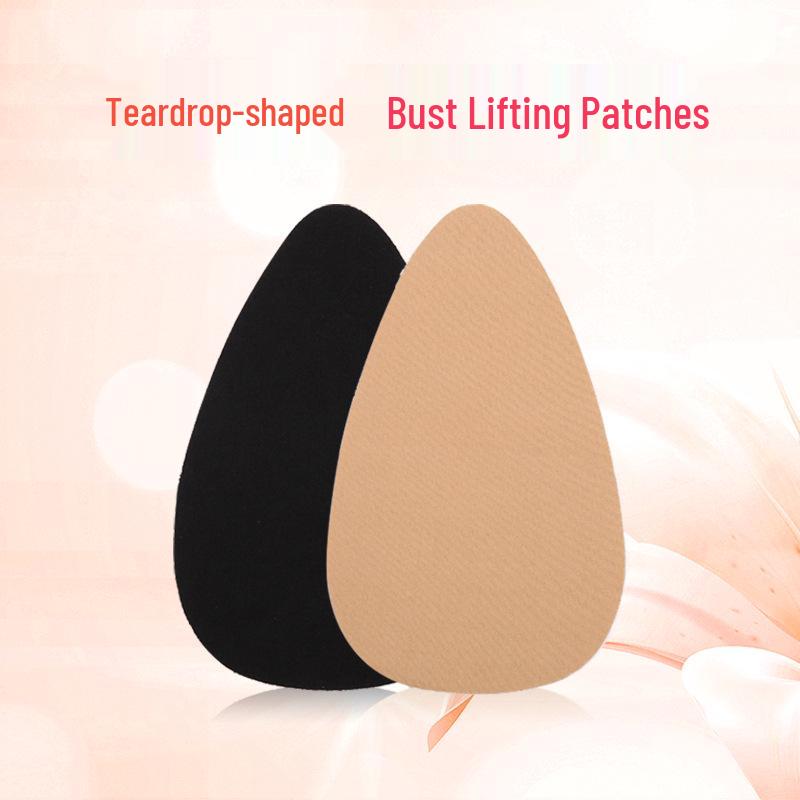 

Силиконовые каплевидные накладки для подъема груди с эффектом пуш-ап: Невидимый, Дышащий, Поддерживающий, Удобный для Рождества. S (A-B)