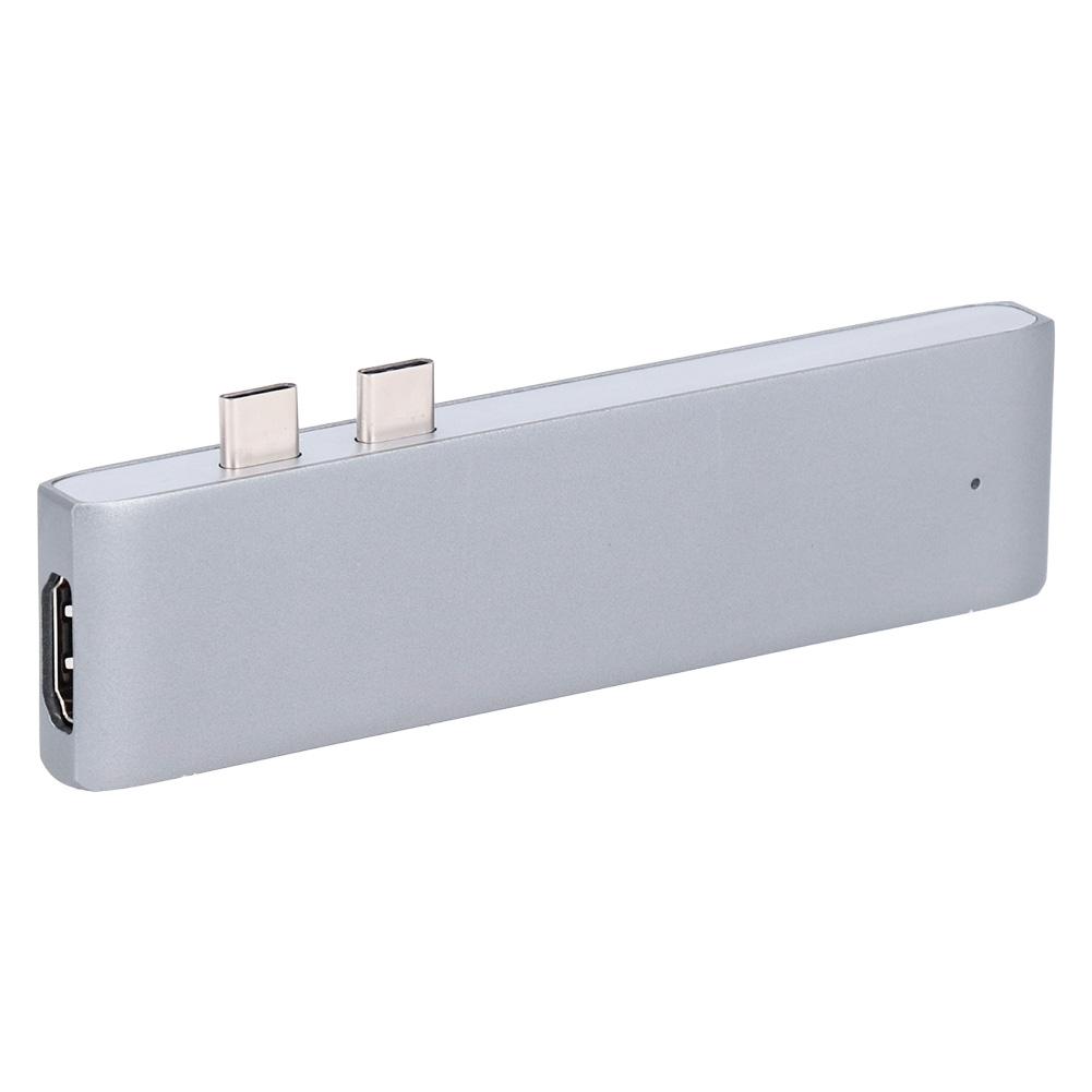 7In1 TypeC High Definition 4K Card Reader Hub Adapter USB3.1 Docking Station