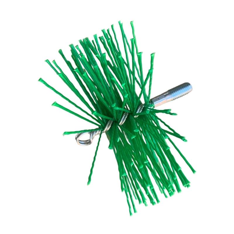 Efficient Pipe And Chimney Brush With Nylons Bristles To Minimize Scratching Remove Residues For Enduring Use