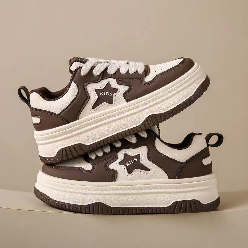 Thick-soled 22 new spring and autumn heightening casual board shoes sports shoes ins tide