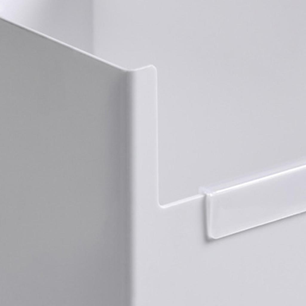 Organizator din plastic, cu fața deschisă, sertar de gunoi, design multifuncțional, stivuibile, pentru bucătărie