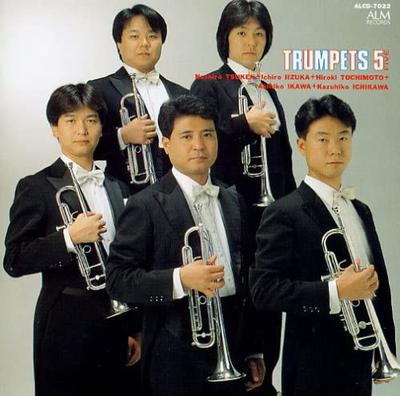 CD TRUMPETS 5, NAOHIRO TSUKEN, ICHIRO  - TRUMPETS 5  ALCD7022 Japan Musik Andere Gebraucht