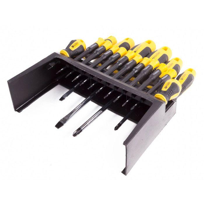 Screwdriver Set - SHOP-STORY - 18 Pieces - Magnetic Tips - Ergonomic Handles - Multifunctional