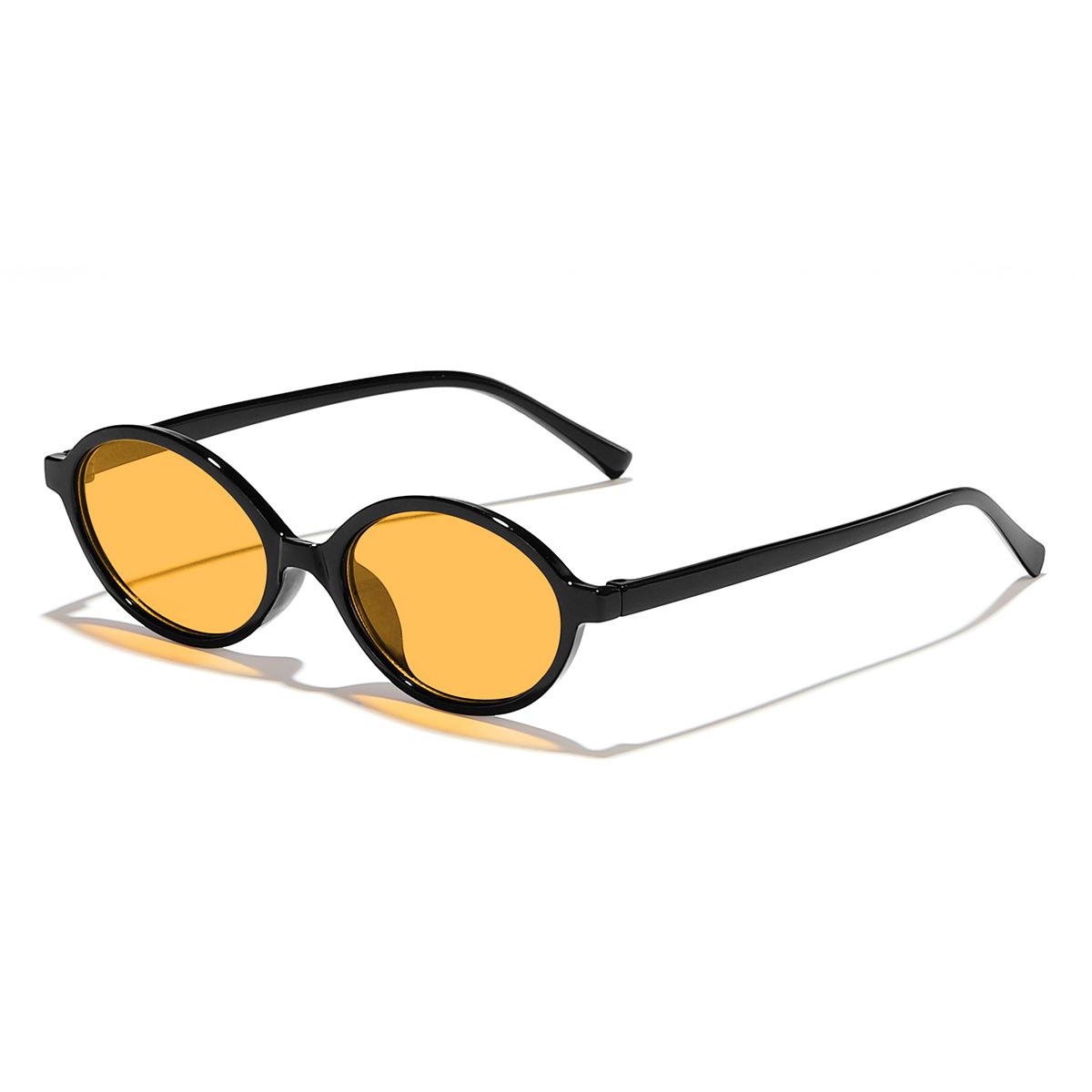 

Sexy Compact Oval Leopard Sunglasses Female Lovely Ins No Makeup Plain Eyeglasses Frames Male Eyewear Cute Decorative Computer Eyeglasses As Picture