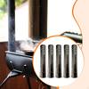 5x Pipe, 7 Cm Diameter, Windproof, Stainless Steel, Chimney Flue Pipe for Tent, , Outdoor, Camping,