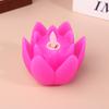 Lotus Lantern In Front Of The Temple Led Electronic Candle Lamp Buddhist Hall Lanterns Wishing Light Temple Festival Decoration