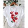 Europäische Größe Frühling und Sommer Lässige Kurzarm-T-Shirts für Damen