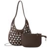 Hollow Underarm Bag for Women with Niche Design 2024 New Hollowed Out Sky Star Commuting Fashionable Rivet Single Shoulder Crossbody Bag
