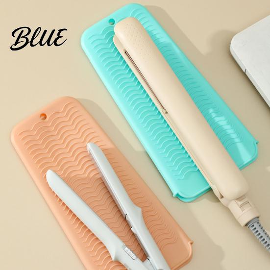 Hair Straightener Travel Curling Iron Pouch for Resistant Silicone Case Heat Tools Non-Slip Holder Portable