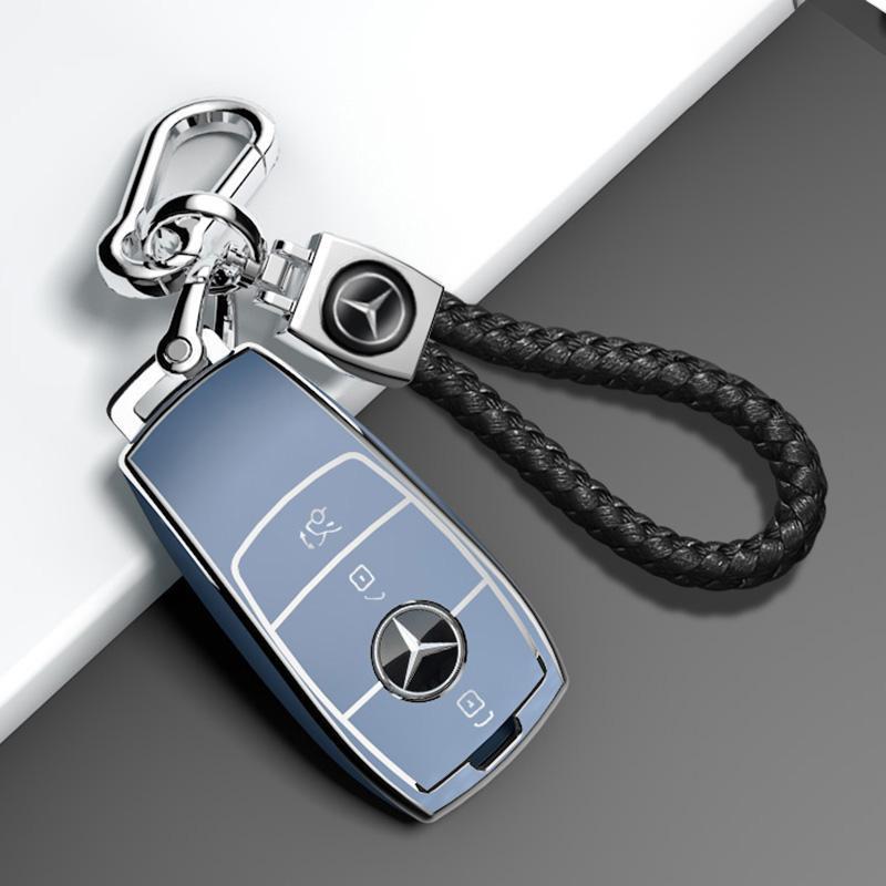 Mercedes-Benz E-Class 2016-2023 Key Cover, E260L/E300L AMG Buckle, Premium Protective Case.