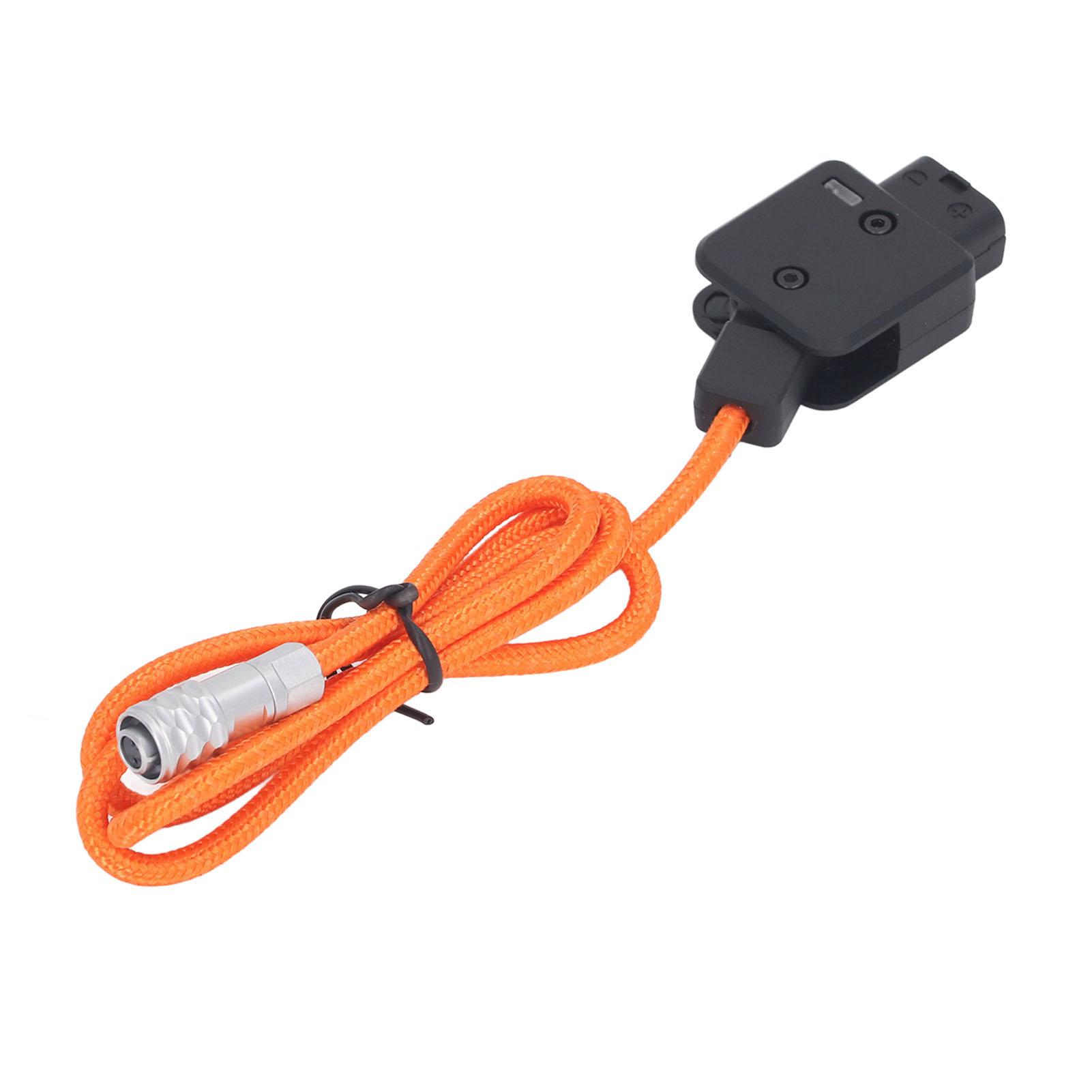 

23.6in D Tap Power Cable for BMPCC 4K 6K 180 degrees Rotation D Tap Power Supply Cable for BMPCC 4K 6K Camera V Mount