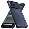Oatsbasf Metalen Frameloze Telefoonhoes voor iPhone 17 Pro Max & 17 Pro Schokbestendige Bumper 9 Vorm Telefoonhoesje Blote Telefoon Gevoel Shell