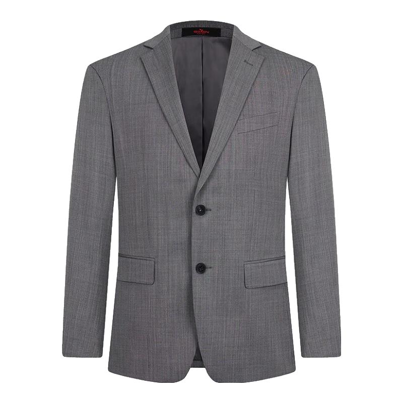 Мужской деловой костюм Septwolves из смесовой шерсти B52