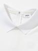 20TH HOLE Women'S Woven Contrast Short Sleeve Collared T-Shirt [White]