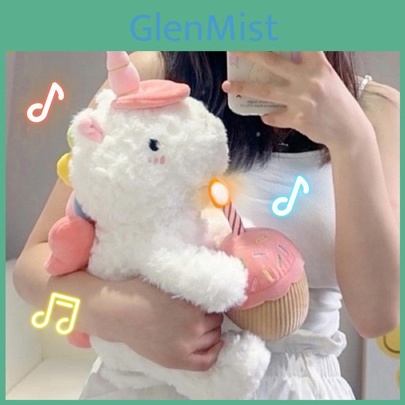 Unicorn Plush Toy With Sound For Kids Birthday Decor And Gift