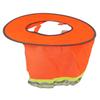 Hard Hat Sun Shade   High Visibility Full Brim Mesh Neck Sunshade with Reflective Stripe