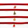 Christmas Snowflake Velvet Choker Necklace for Women