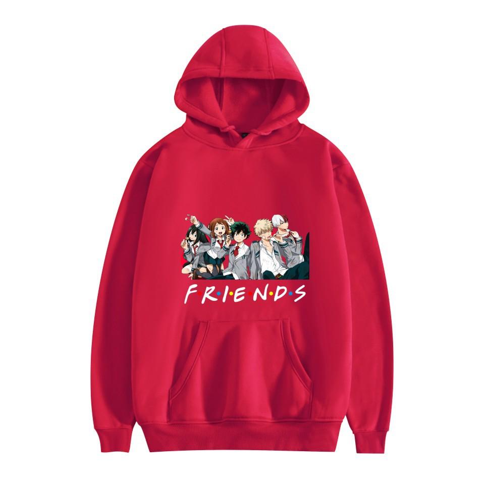 friends oversized moletom com capuz