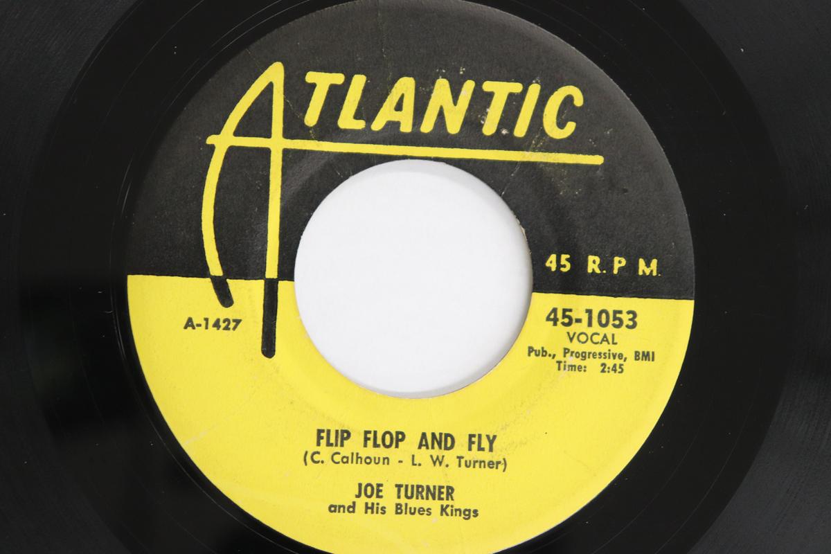 

7inch Record JOE TURNER & HIS BLUES KINGS - Flip Flop And Fly / Ti-ri-lee 451053 ATLANTIC 1955 US Blues Used