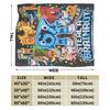 Six Seven 67 Steal A Brainrot Meme Flannel Blanket Warm Throw Blanket for Bedroom Decorative Novelty Bedspread Sofa Bed Cover