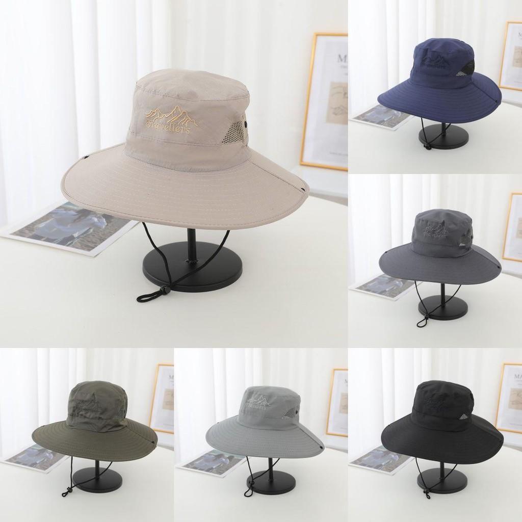 Color Solid Breathable Fisherman Hat Casual Headwear Stylish Sunshade Cap Gift