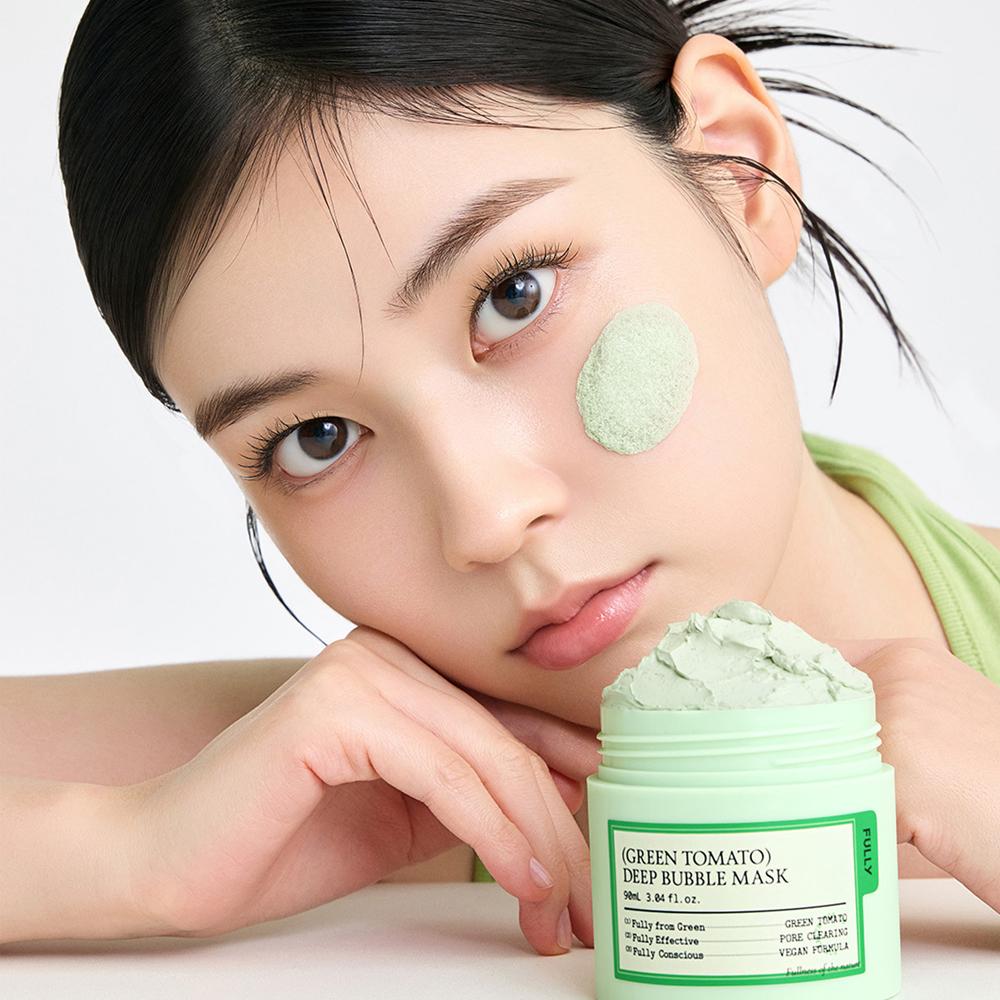 FULLY Green Tomato Deep Bubble Mask 90ml