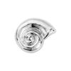 ZX0011 Summer New Conch Stainless Steel Brooch Female European and American Internet Celebrities Trend Beach Titanium Steel Accessories