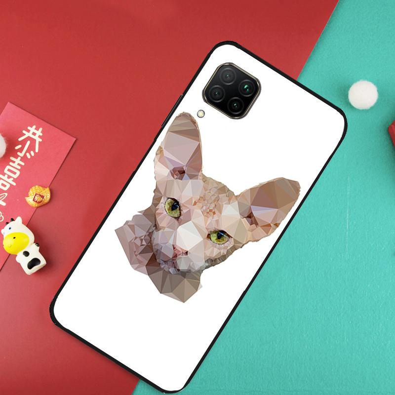 Sphinx Cat For Huawei Nova Y73 Y70 Y72 Y60 Y90 Y61 Y91 8i 7i 11i 12i 12s 9 10 SE P20 P30 P40 Lite Case