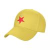 Sportovní Klub Slavia Praha Baseball Cap Unisex's Big Size Hat Ball Cap Golf Wear Unisex Women's