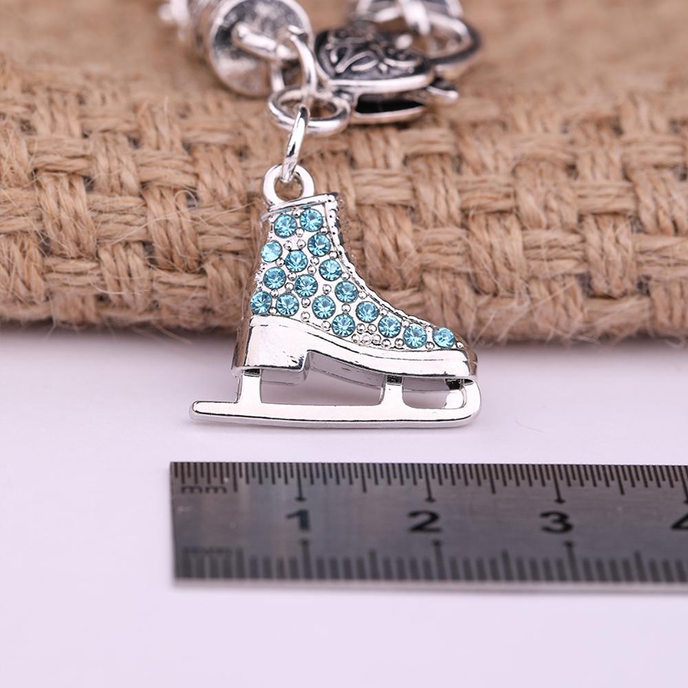 Pandantive Brățări My Shape pentru Patinaj pe Gheață pentru Femei Brățară Patinatoare Artistică Bijuterii Cristal Patinaj Artistic Sportiv Cadouri Iubitor Patinaj