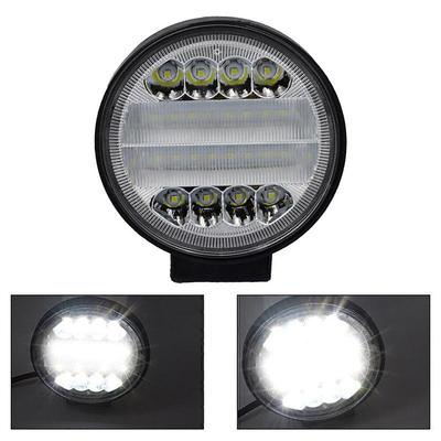 Round 24LED 72W Working DRL Fog Spot Light for Car Truck Off-road 4WD SUV 6000K