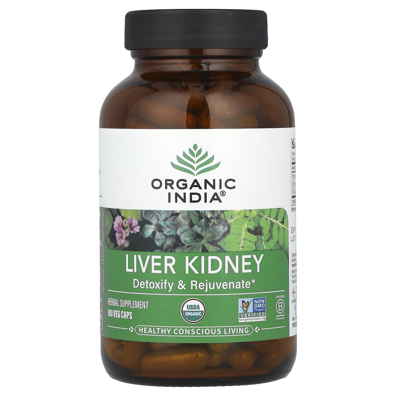 

Liver Kidney, Veggie Capsules 180