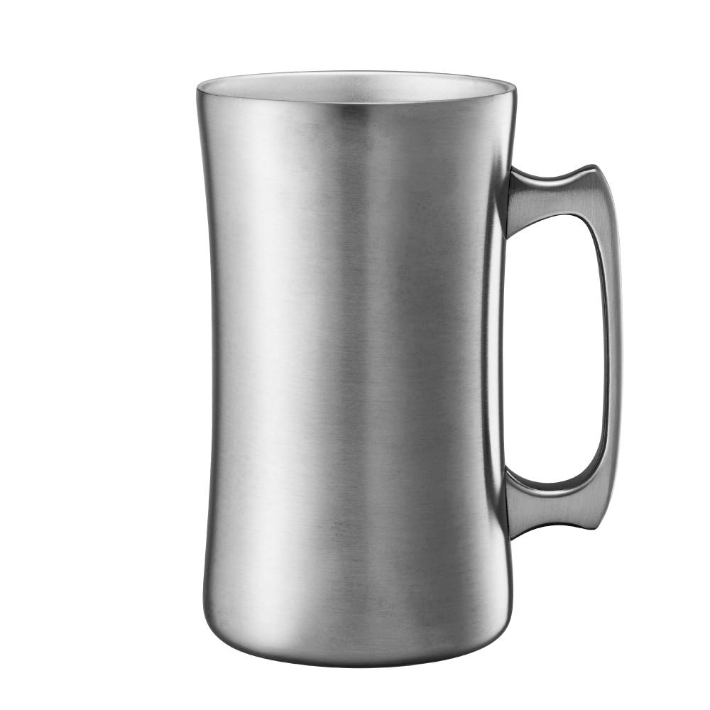 

Doshisha Drinkable Mega Mug Silver 1.0L