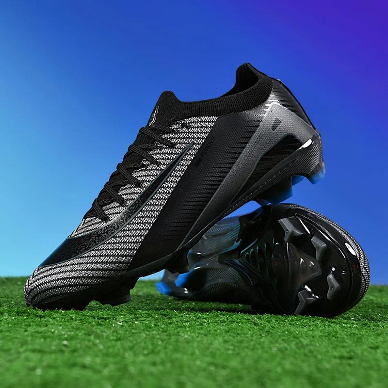 Men Football Boots Children Society Training Original Long Spikes TF/FG Soccer Shoes Professional Sneakers Sports Football Shoes