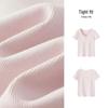 Semir Women's V-Neck Short Sleeve Slim Fit T-Shirt