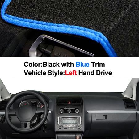 Car Dashboard Cover Dash Mat For Volkswagen VW Touran 2003 2004 -2009 2010 2011 2012 2013 2014 2015 Pad Sun Shade Car Styling