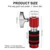 1 Piece Aluminum Hi-Hat Clutch – Standard 6-8mm Compatibility, Durable All-Metal Build, Replacement Part