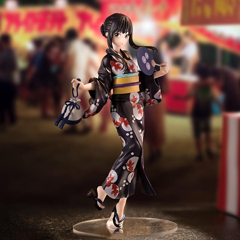 Licorice Recoil Luminasta Takina Inoue Going Out In Yukata Figures Model Collection Ornament Anime Model Toy Gift