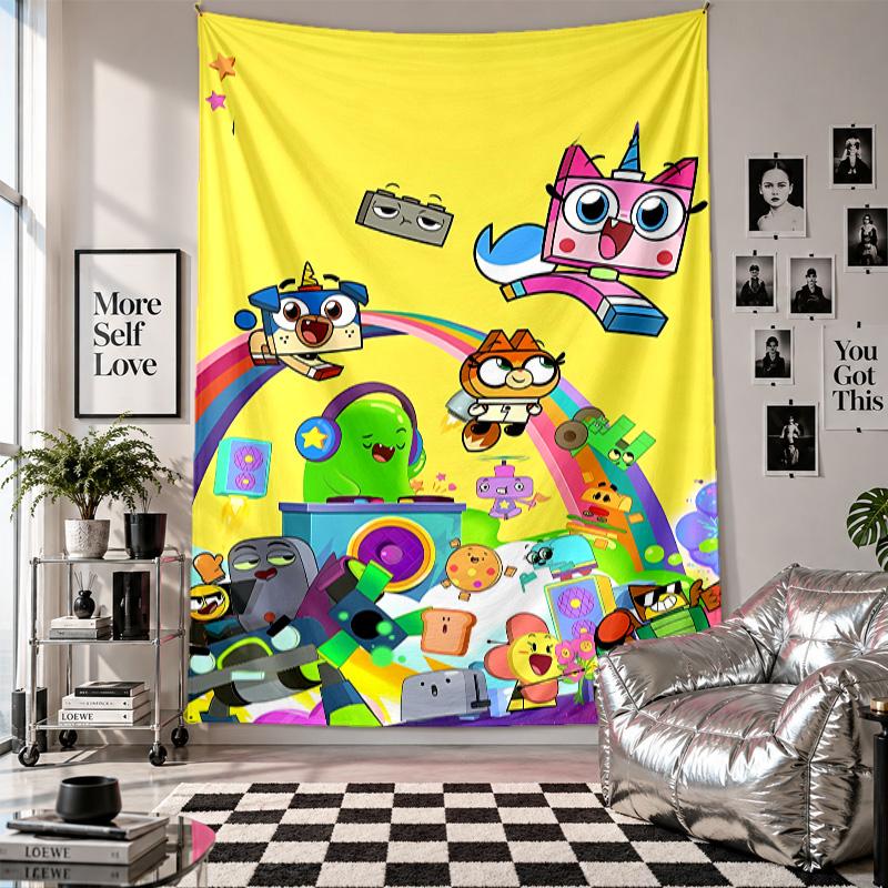 Wall TapestryUnikitty Art Hanging Cloth Decorative Background Cover for Room Decoration