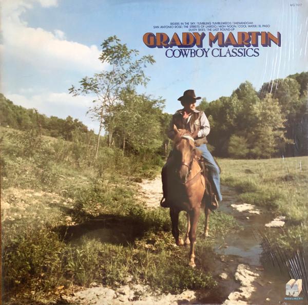 

LP Record GRADY MARTIN - Cowboy Classics MG7617 Monument 1977 US Folk Used
